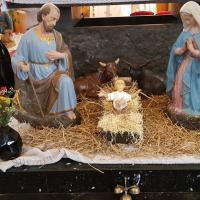 Marche à Santes du 26 janvier 2021 - crèche de l'église St Pierre (1)