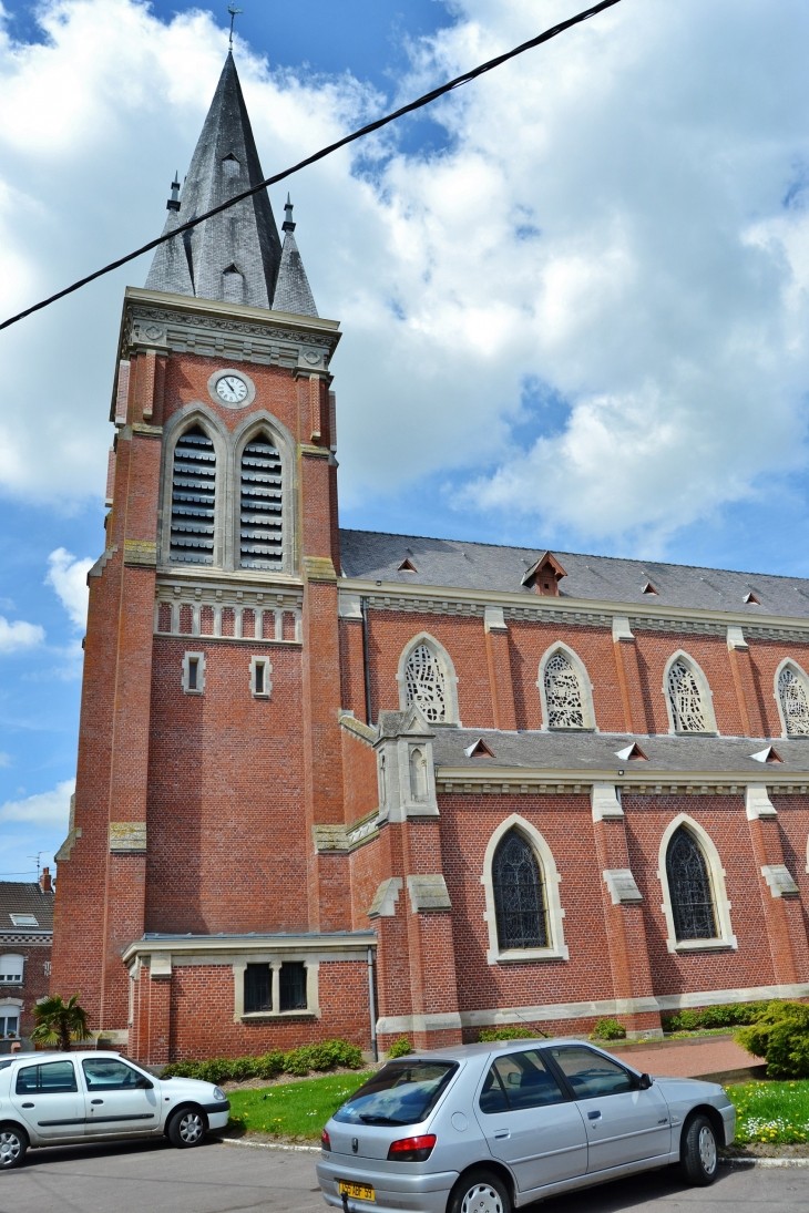 Marche à Aubers du 25 février 2020 - Eglise St Vaast