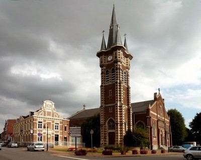 Eglise la Nativite de ND à Fournes en Weppes