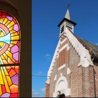 Marche à Erquinghem-Le-Sec le 1er décembre 2020 - Eglise St Vaast