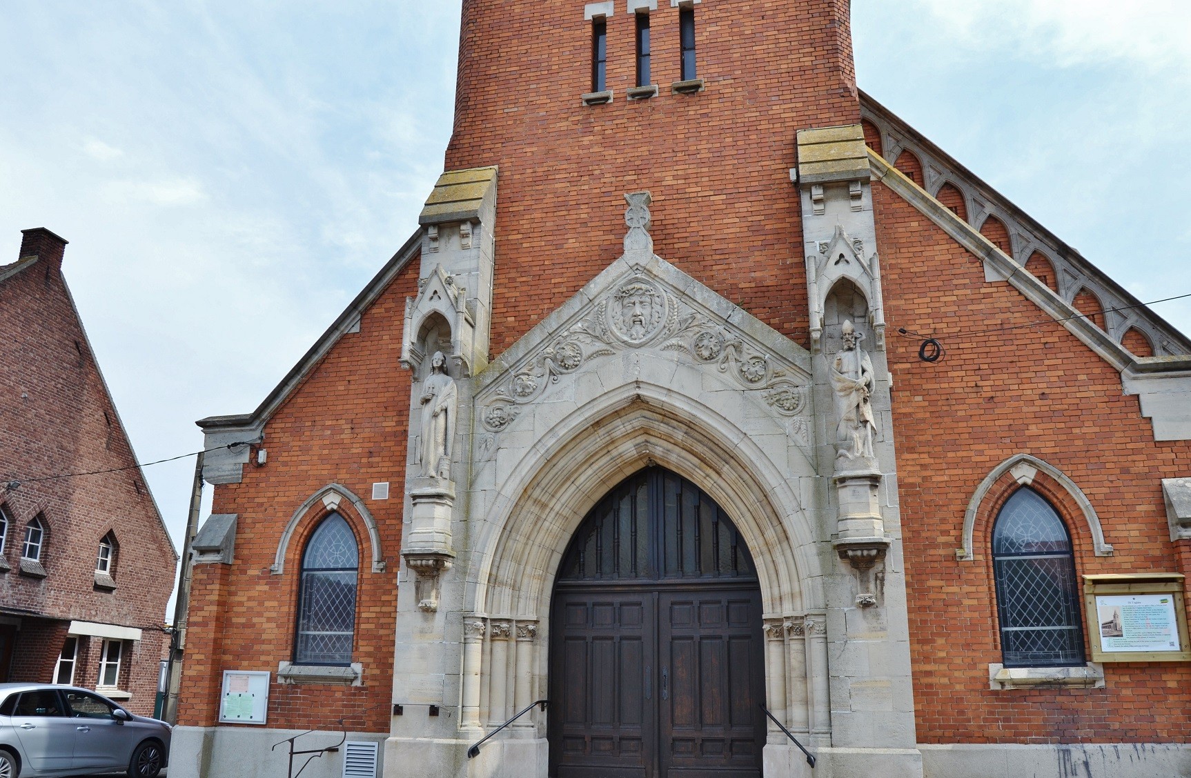 Marche à Illies du 15 décembre 2020 - Eglise St Vaast