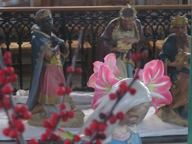Marche à Santes du 26 janvier 2021 - crèche de l'église St Pierre (3)
