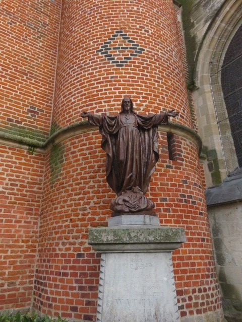 Marche à Santes du 26 janvier 2021 - Eglise St Pierre