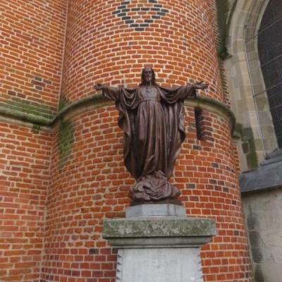 Marche à Santes du 26 janvier 2021 - Eglise St Pierre
