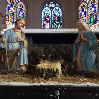 Marche à Santes du 26 janvier 2021 - crèche de l'église St Pierre (2)